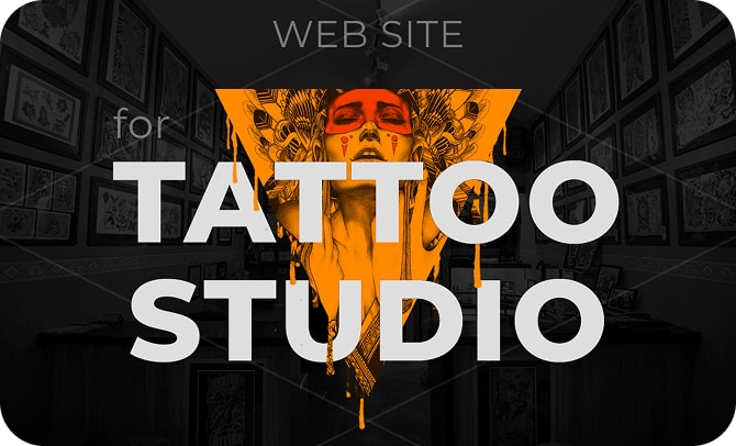 Redesign of tattoo studio